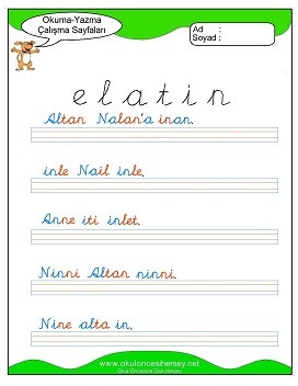 inorm Grubu Çalışma Sayfaları